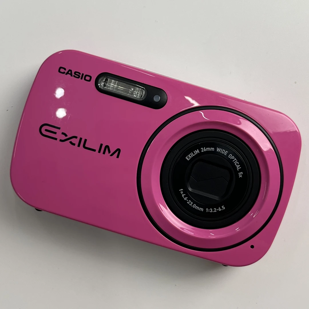 95新 Casio/卡西欧 n1粉色1610万像素5倍变焦ccd数码相机
