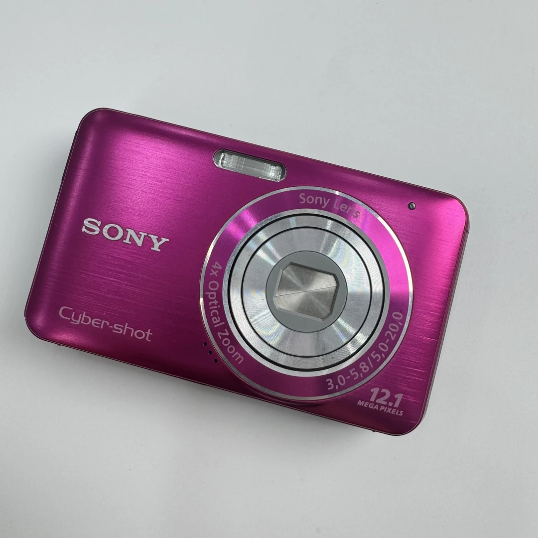 95新 Sony/索尼 w310粉色1210万像素4倍变焦ccd数码相机