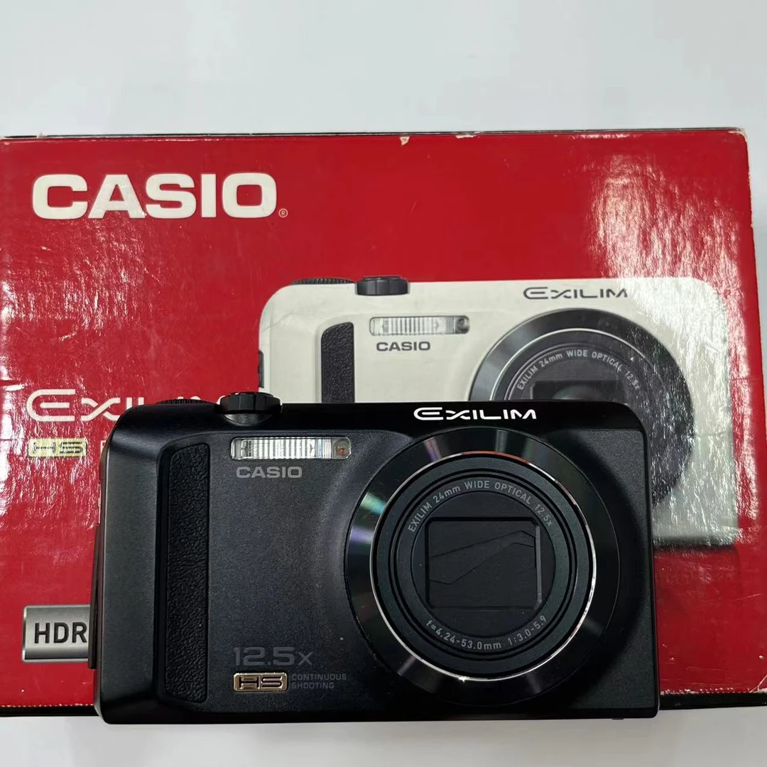 95新 Casio/卡西欧 zr300长焦原盒1610万像素12.5倍变焦数码相机