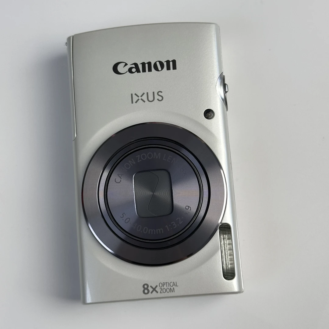 95新 Canon/佳能 ixus160米白两千万像素8倍变焦ccd数码相机
