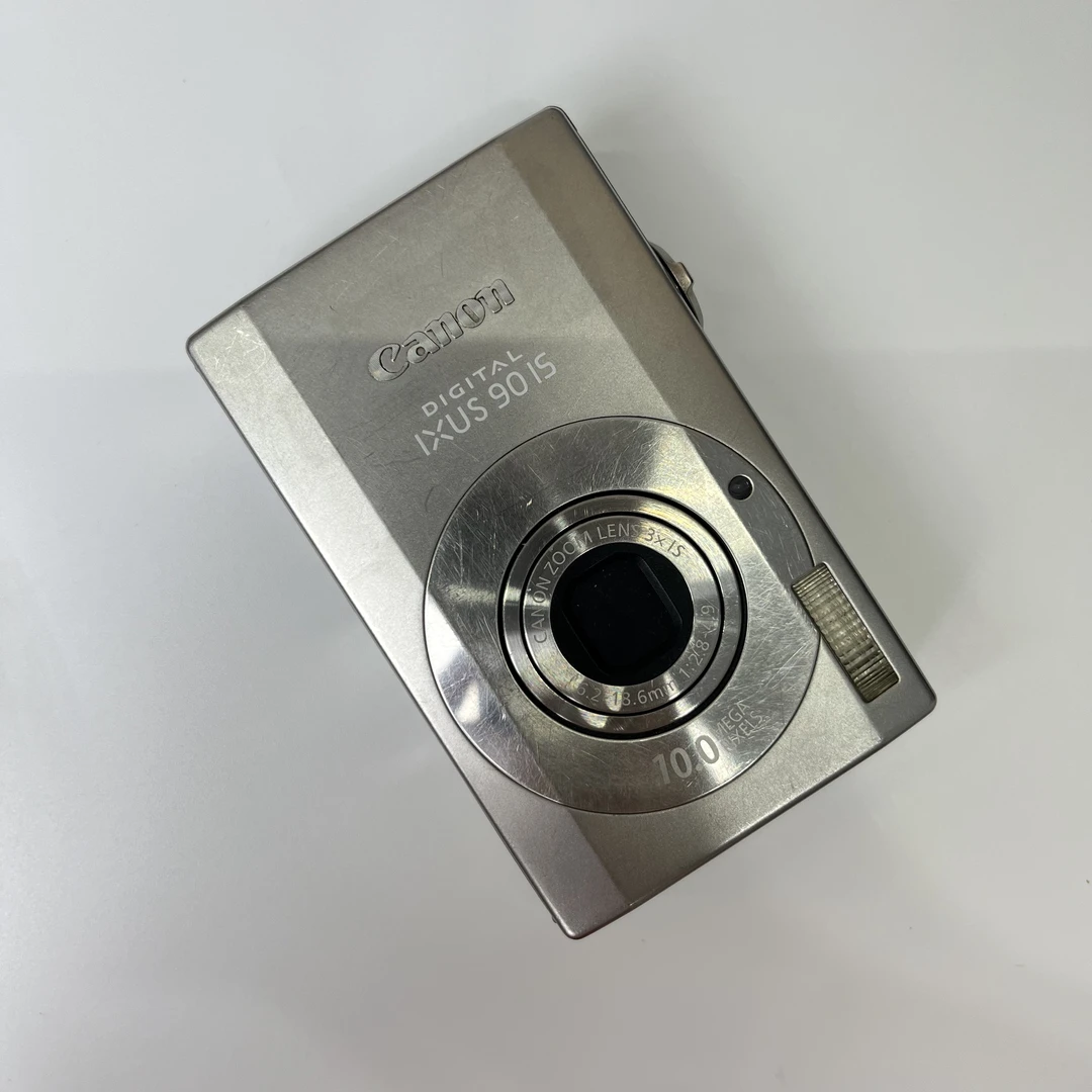 95新 Canon/佳能 ixus90银色1000万像素3倍变焦ccd数码相机