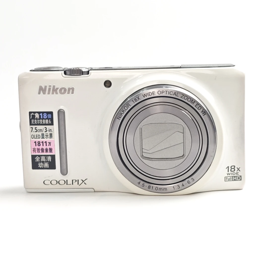 95新 Nikon/尼康 s9400可调色长焦1800w像素18倍变焦数码相机