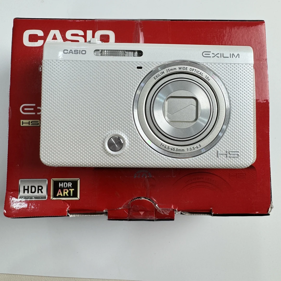 95新 Casio/卡西欧 zr70自拍美颜原盒1610万像素18倍变焦数码相机