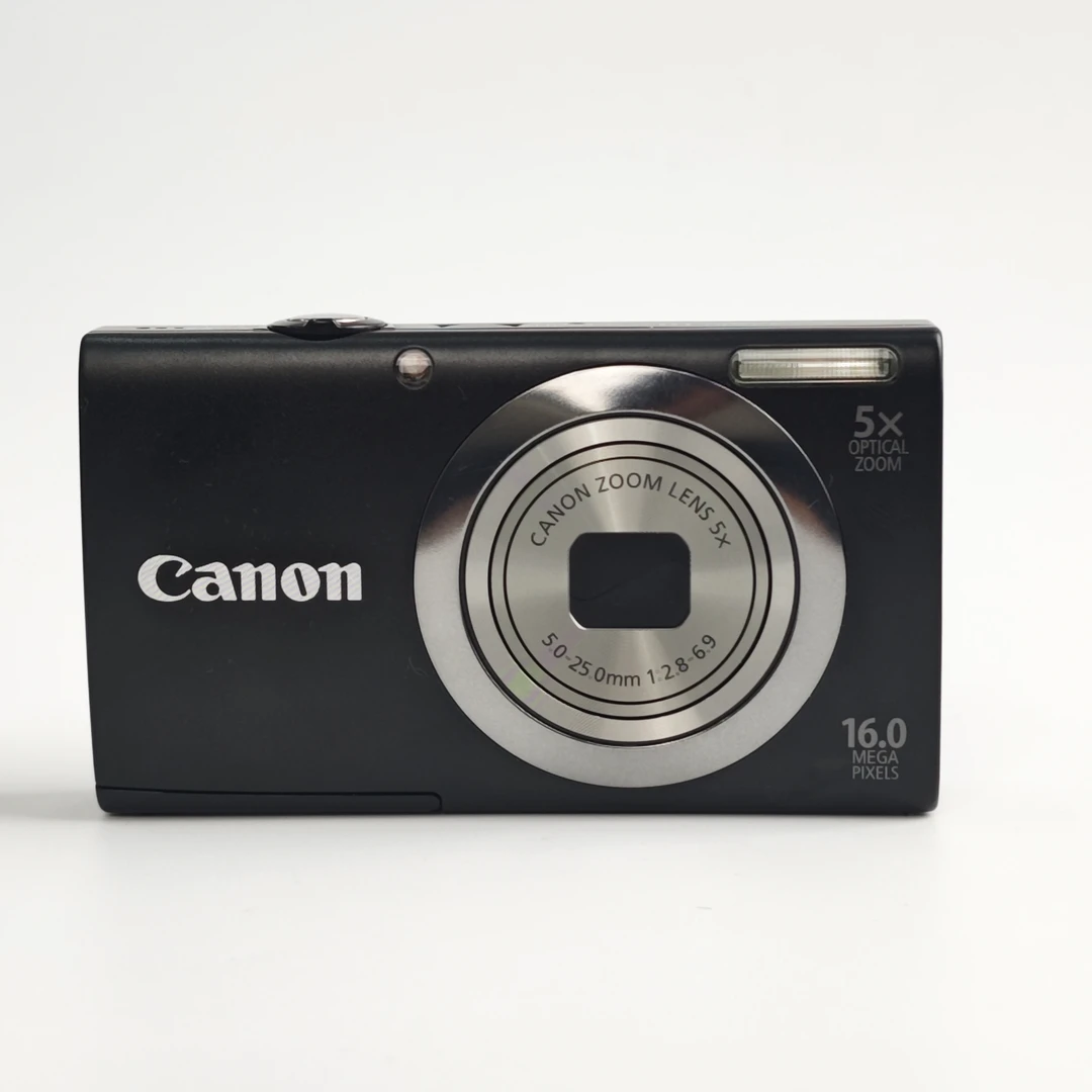 95新 Canon/佳能 a2300黑色1610万像素5倍变焦ccd数码相机