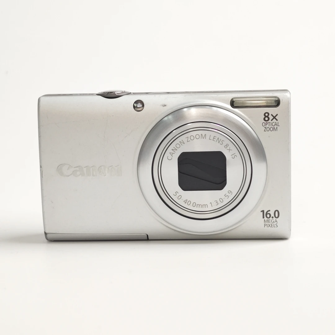 95新 Canon/佳能 a4000银色1610万像素8倍变焦ccd数码相机