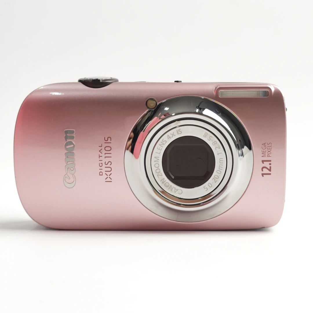 95新 Canon/佳能 ixus110粉色原盒1210万像素4倍变焦数码相机