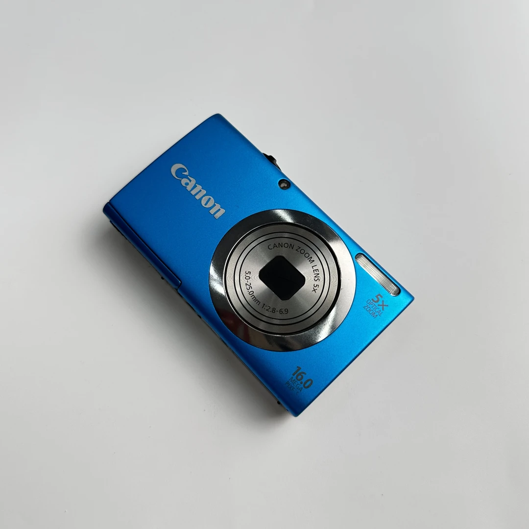 95新 Canon/佳能 a2300蓝色1600万像素5倍变焦ccd数码相机