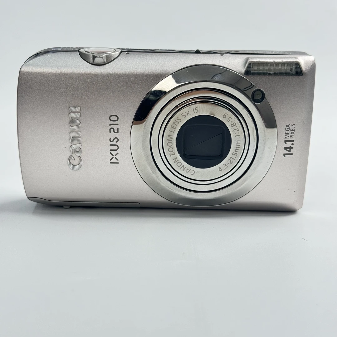 95新 Canon/佳能 ixus210银色触屏1410万像素5倍变焦ccd➕原充