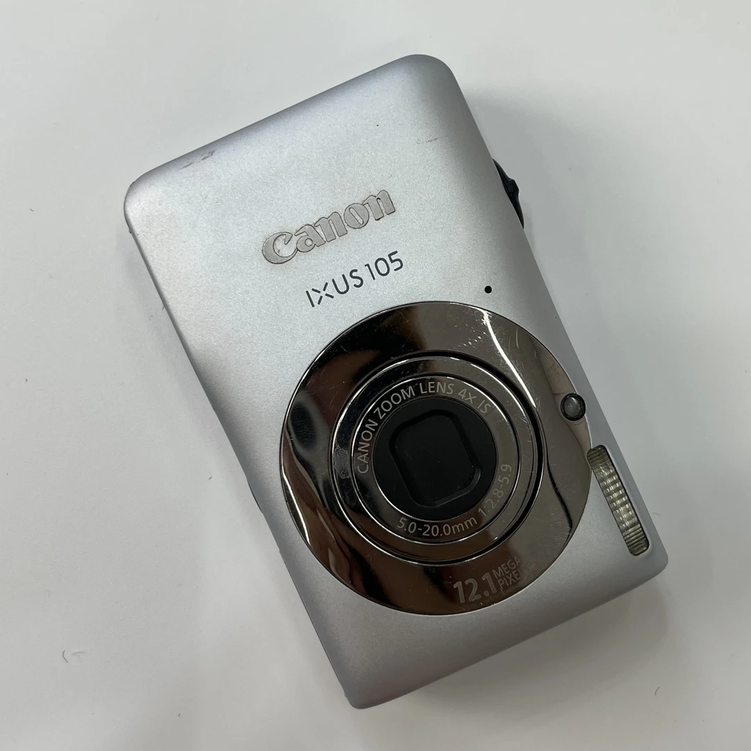 95新 Canon/佳能 ixus105银色1210万像素4倍变焦ccd数码相机