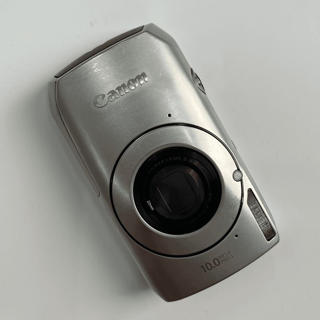 95新 Canon/佳能 ixus300银色一千万像素3.8倍变焦ccd数码相机
