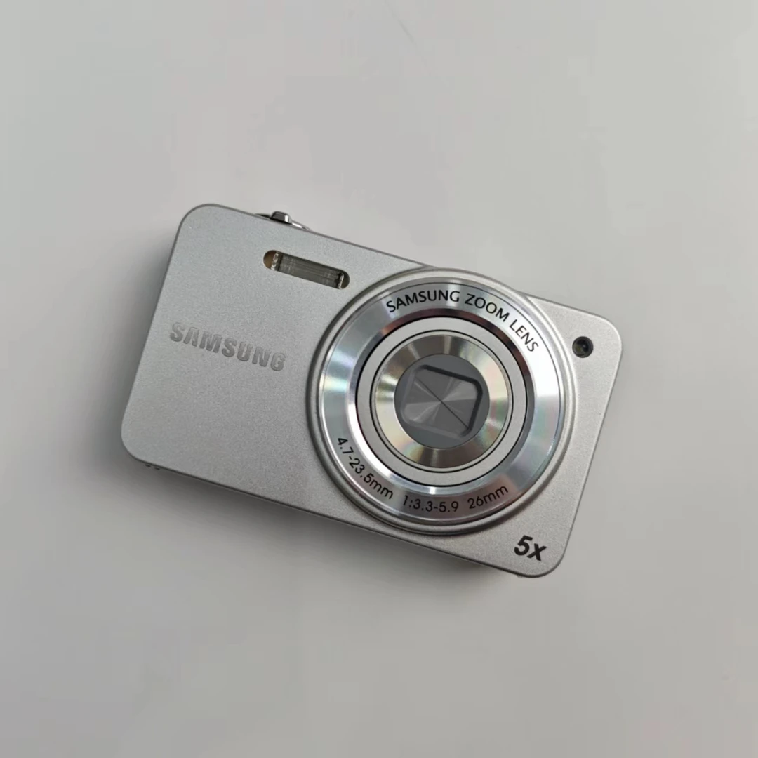 95新 Samsung/三星 st90银色1440万像素5倍变焦ccd数码相机