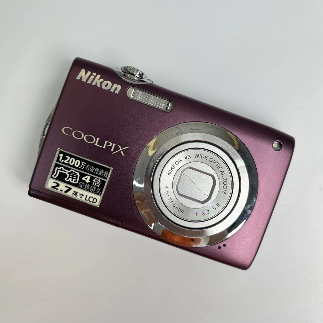 95新 Nikon/尼康 s3000紫色1200万像素4倍变焦ccd数码相机
