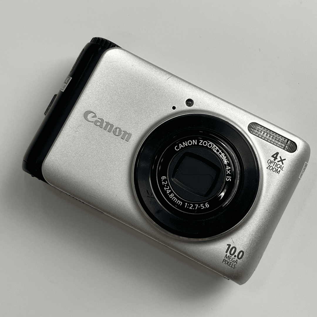 9新 Canon/佳能 a3000银色一千万像素4倍变焦ccd数码相机