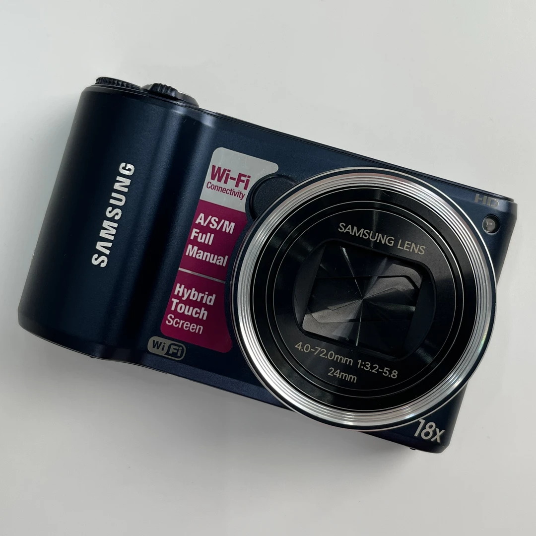 95新 Samsung/三星 wb200触屏长焦1400万像素18倍变焦ccd数码相机