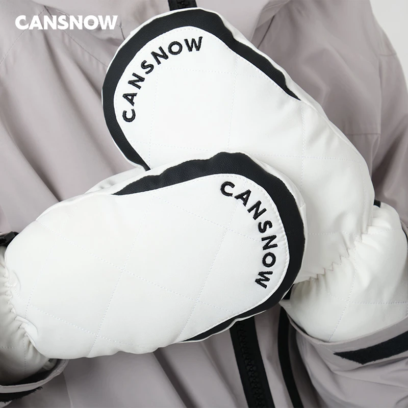 CANSNOW滑雪手套单板耐磨防水保暖防风寒加厚男女内置五指手闷子