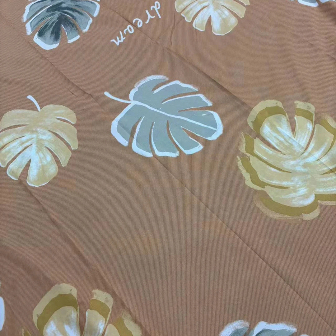 【粉丝专享】  大布块   大叶有橙  90*220cm