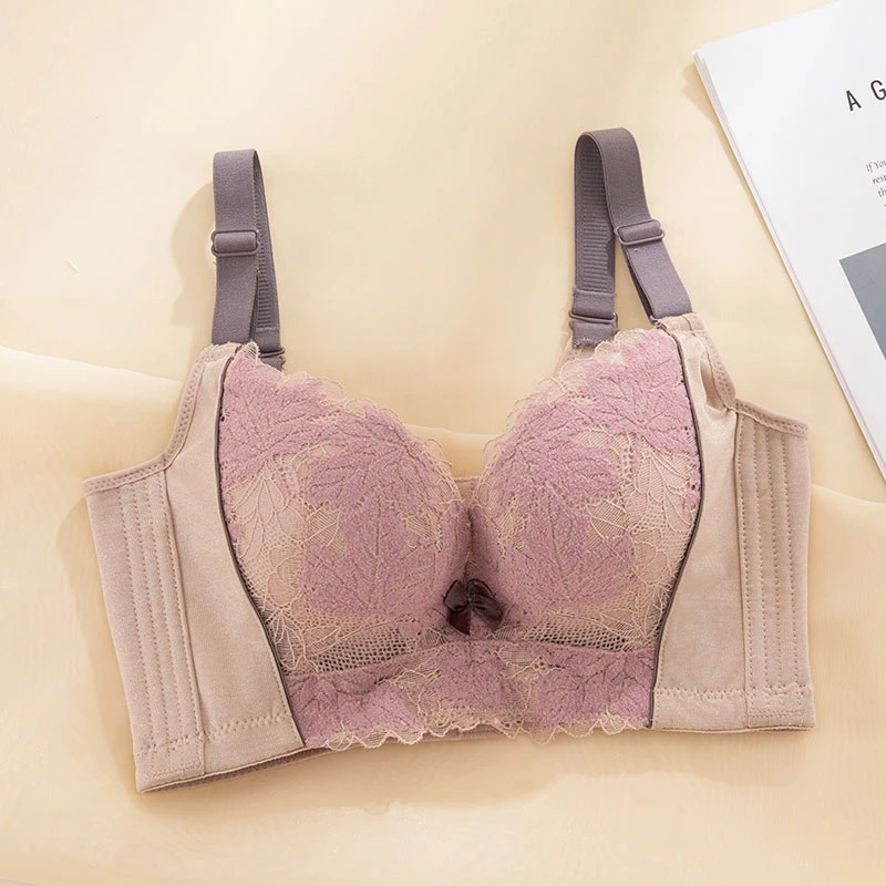 调整型内衣聚拢收副乳防下垂防外扩上托小胸聚拢显大女士舒适加厚