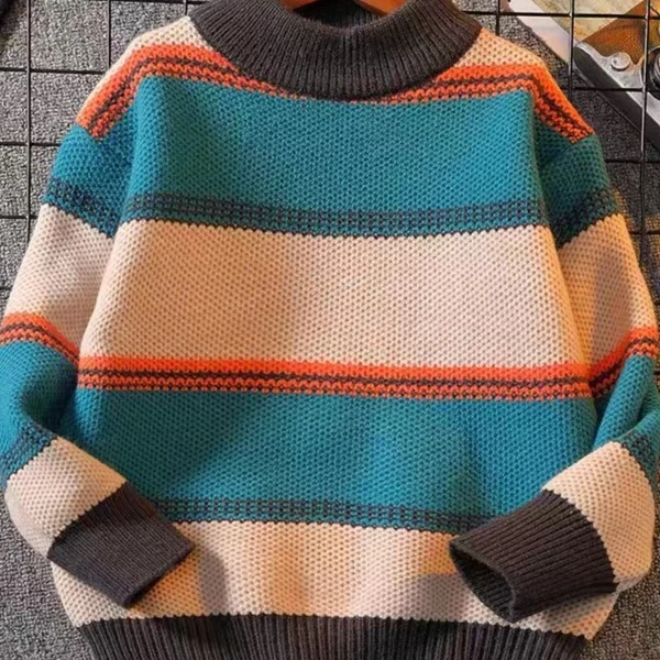 【帅气逼人】男童毛衣23秋冬新款儿童韩版洋气针织衫中大童毛衣