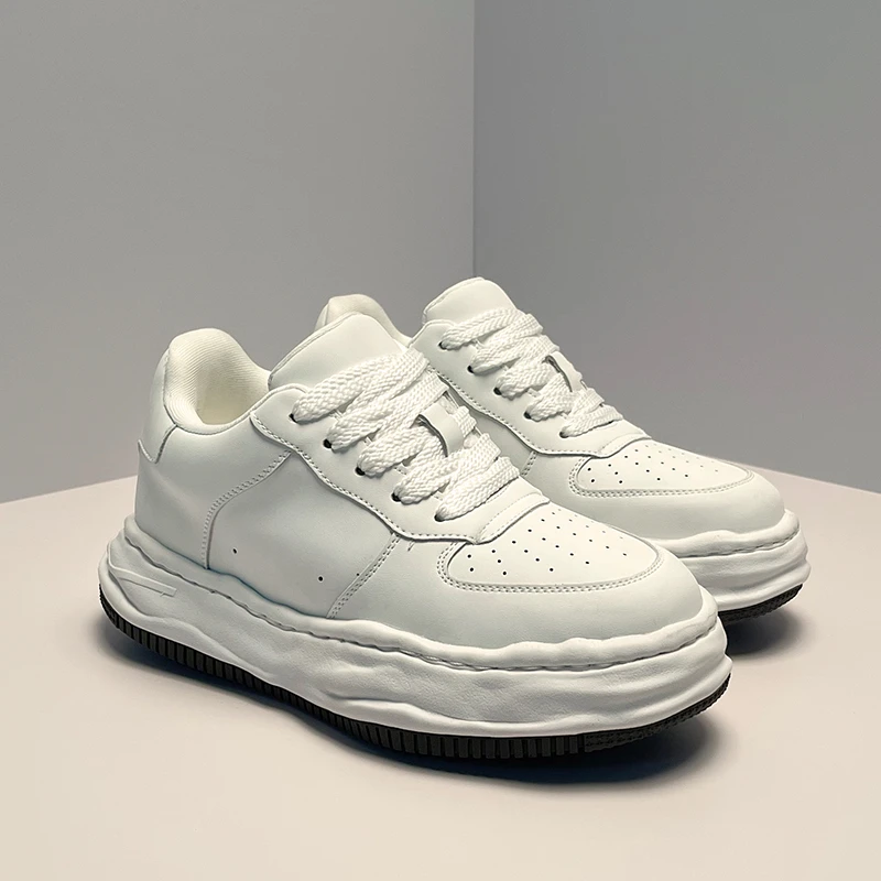 小众熊猫鞋溶解鞋厚底小白鞋男休闲板鞋男鞋百搭空军潮鞋子女潮