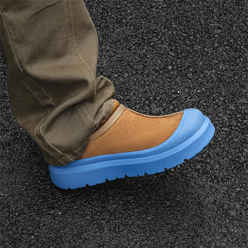 加绒加厚棉鞋男女小众厚底防滑2025春夏男鞋休闲保暖低帮板鞋潮流