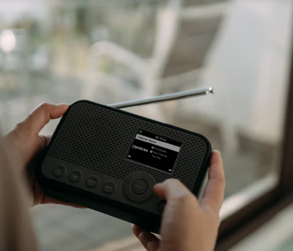 山进充电数字收音机W39DAB调频FM便携收台多irMusic立体声