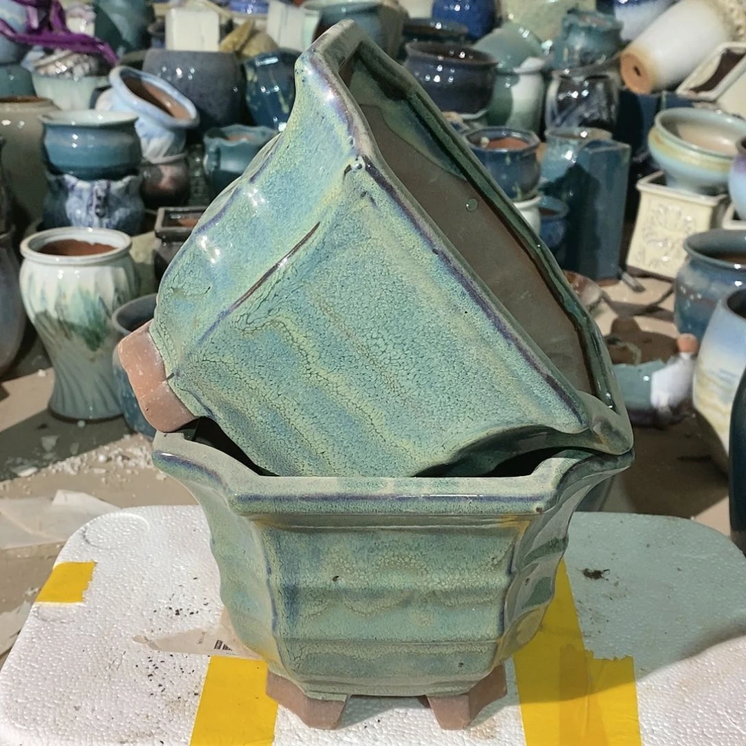 红陶20CM(含)-50CM(不含)瑕疵21-16两个