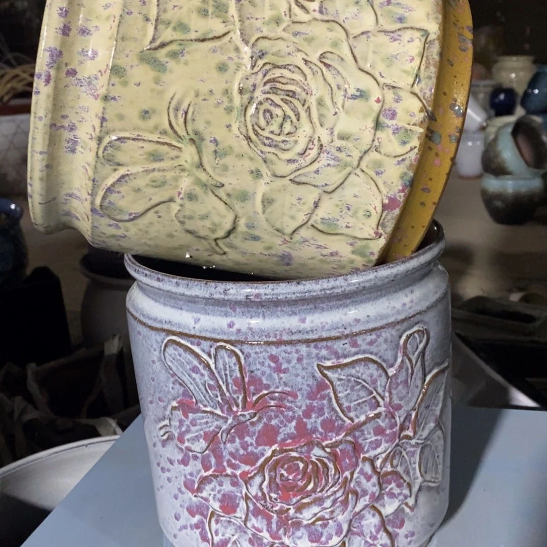 红陶瑕疵20-20两个