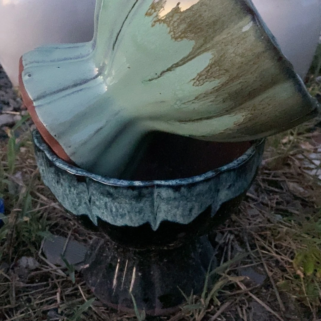 红陶20CM（含）-50CM（不含）瑕疵19-17两个