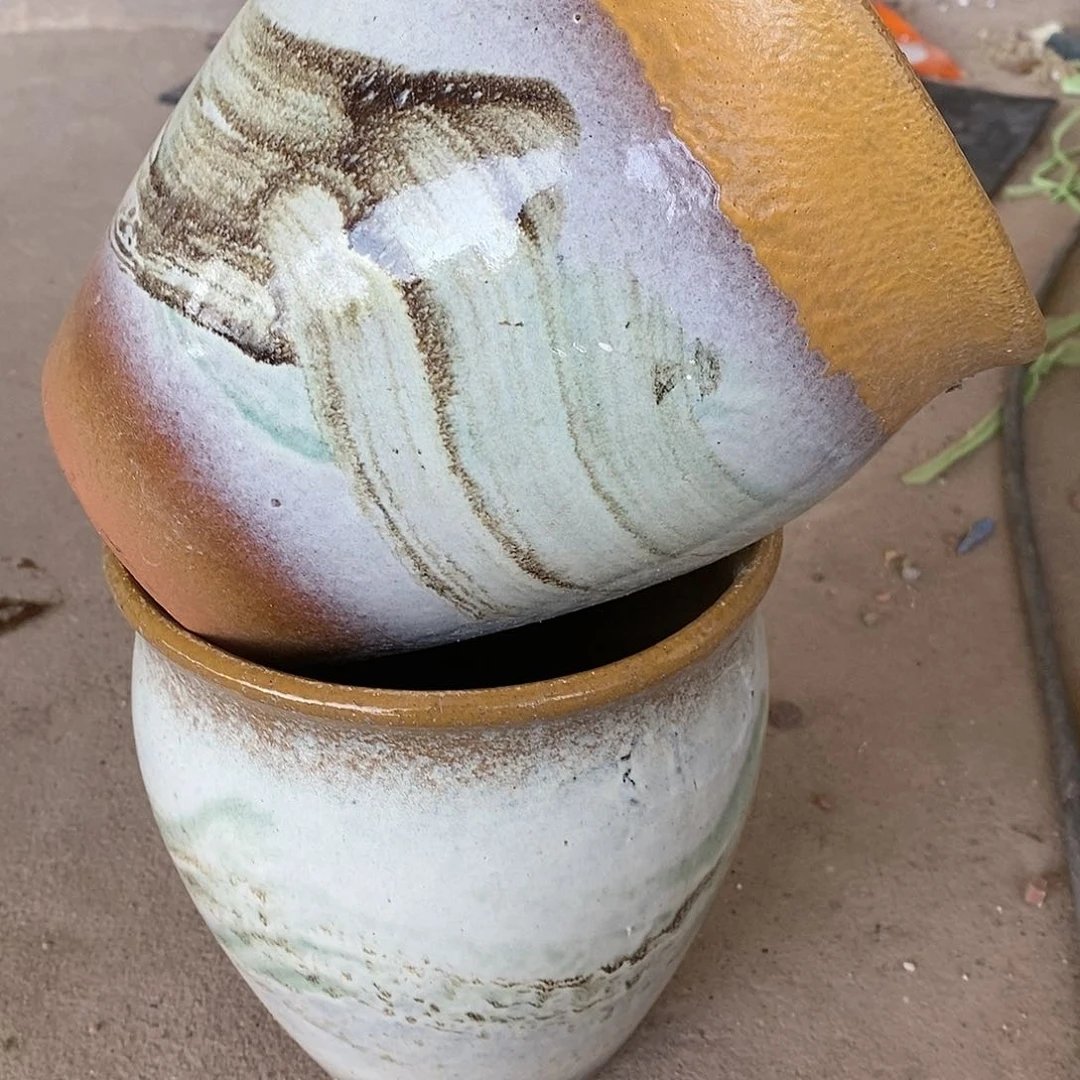 红陶20CM（含）-50CM（不含）瑕疵17-19两个