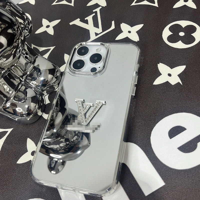 苹果14promax手机壳iPhone13镜面14/11/15潮牌LV网红12/13pro/X新