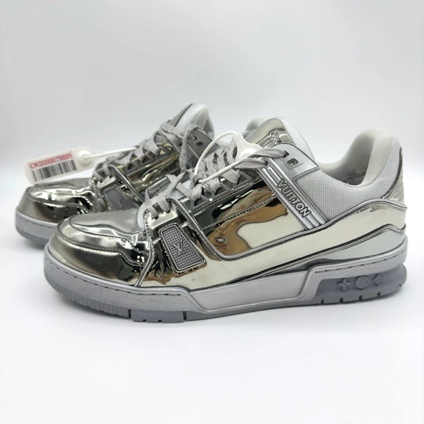 Louis Vuitton/路易威登/8.5码/42.5码/液态银trainer/非全新