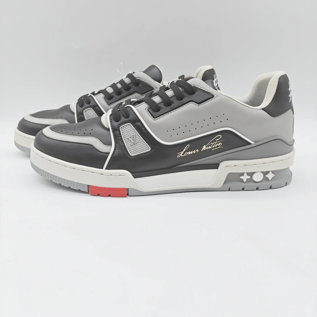 路易威登/Louis Vuitton/7.5码/41.5码/黑灰水泥配色/非全新