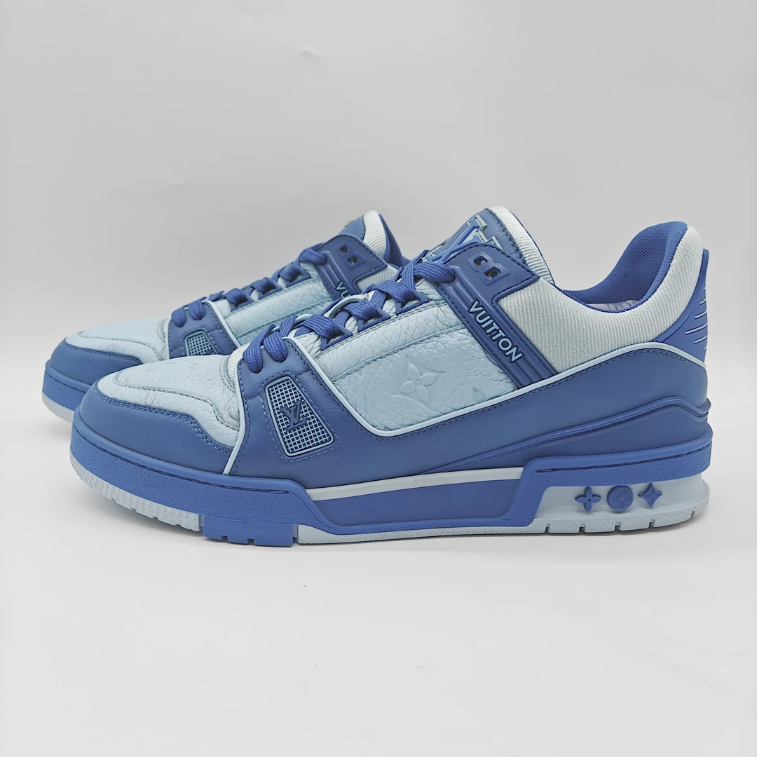 路易威登/Louis Vuitton/8.5码/42.5码/冰晶蓝配色/非全新潮鞋