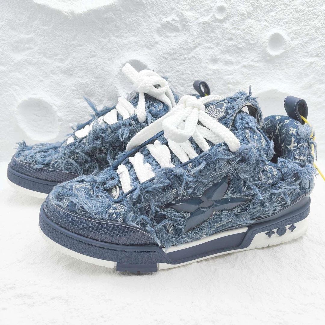 闲置新路易威登/Louis Vuitton/Skate/7码/41码/蓝色草鞋配色