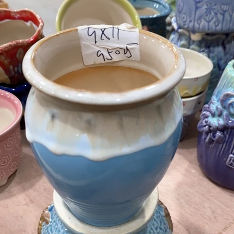 陶瓷20CM以下95025蓝