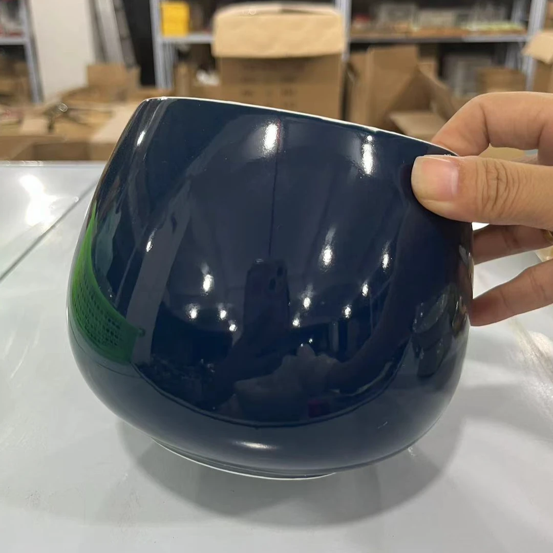 墨绿茶洗陶瓷简约