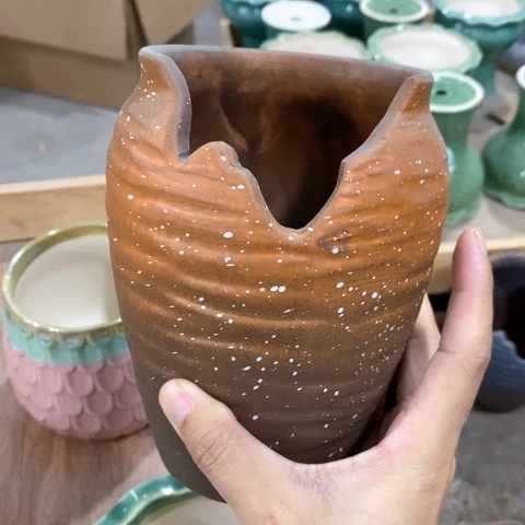 陶瓷20CM以下D302橙