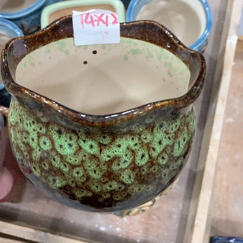 陶瓷20CM以下95063绿一个