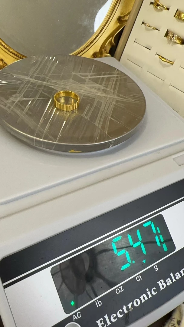 足金精品工艺戒指