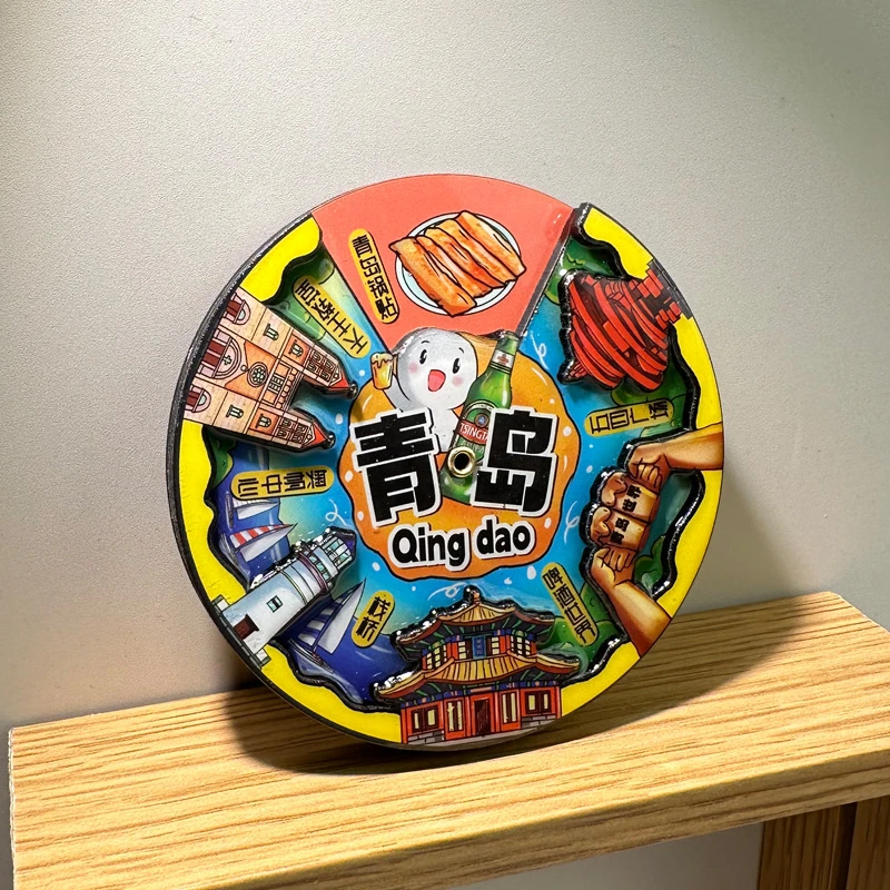 立体创意旅游纪念品伴手礼家居装饰城市冰箱贴磁贴