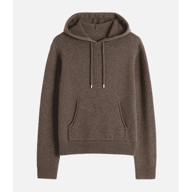 懒猫nono│Saynono 运动感＿休闲套头连帽针织秋冬外套女TN/T23360