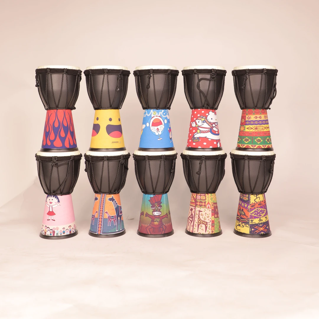 （翠翠）九姑娘非洲鼓4寸小鼓