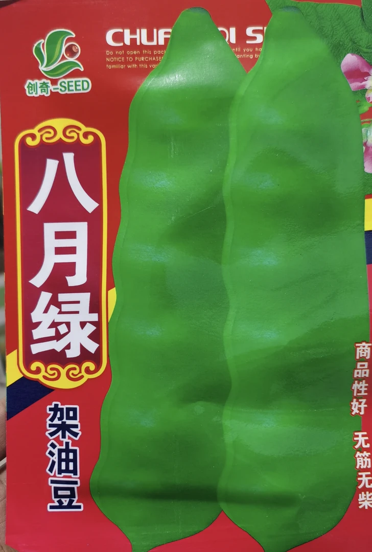 八月绿架油豆豆角籽