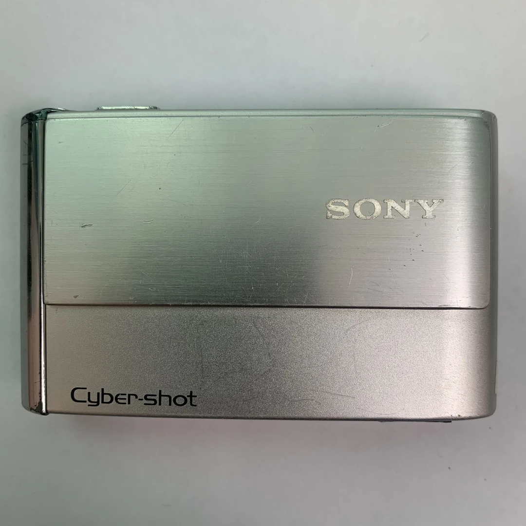 9新 Sony/索尼 T70滑盖清透感出片银色触屏 二手商品售出NO退NO换
