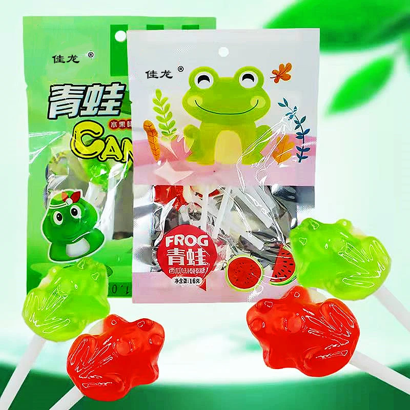 校园小时候零食品青蛙棒糖怀旧童年回忆糖果（口味随机）  20包