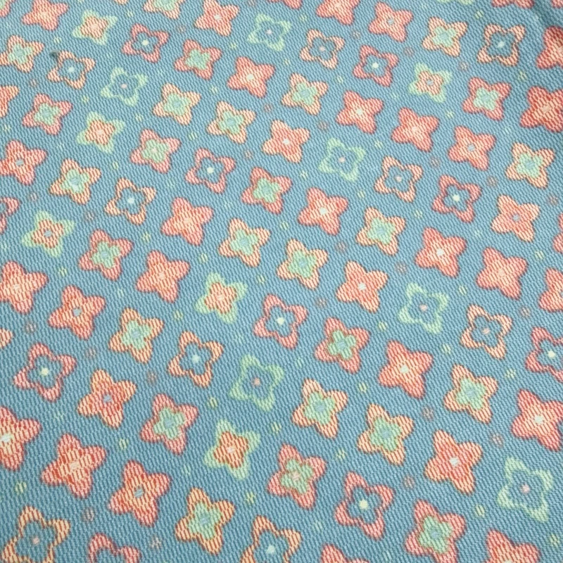 精品高端床单220*240--迷你幸运花蓝