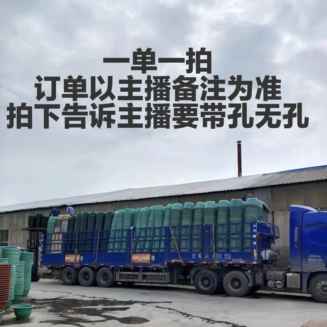 超大额订单一单一拍花盆以主播备注为准拍下备注或者告诉主播塑料