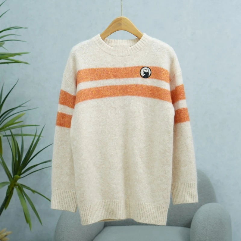 LI丽系列  Z1184   女装时尚撤柜上衣针织衫橙色TKE229151