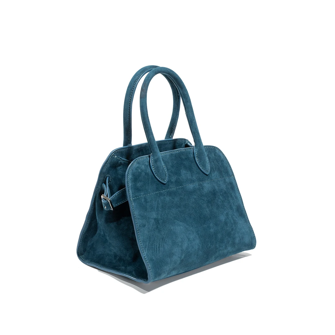 2023蓝色时尚复古单肩肩包BV6628-1