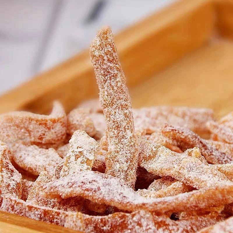 盐津陈皮条g开胃蜜饯泡水陈皮干g怀旧小零食果干脯孕妇包邮